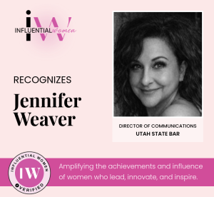 Photo of Jennifer Weaver recognized by Influential Women